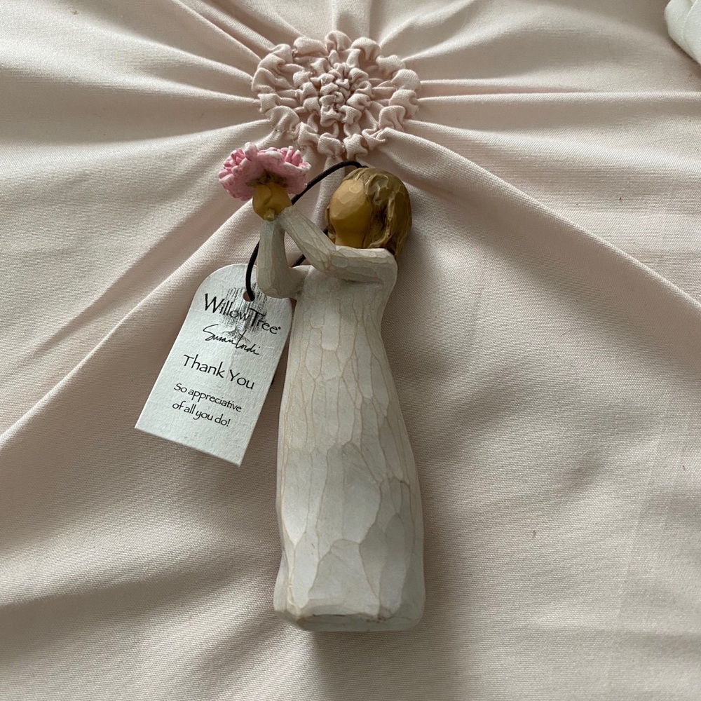 WILLOW TREE Thank You Appreciation Ornament 🌸